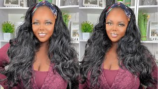 Affordable Synthetic Amazon Headband Wig Install |Ft. Colourful Queen Dorsanee Collection + Giveaway