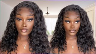 Affordable Loose Wave Lace Frontal Wig Ft. Premium Lace Wig
