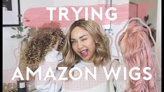 Trying Wigs I Bought From Amazon?!
