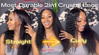 Frontal That Looks Like Skin | *Durable* Lace Detailed 2In1 Frontal Wig @Geniuswigs | Tanaania