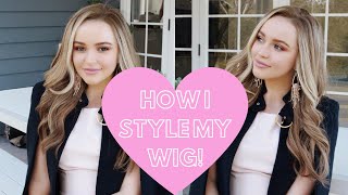 How I Style My Lace-Front Wig With Uniwigs!