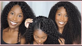 Best V Part Texture Ever !!! 2 Ways To Style V-Part Wig| Unice