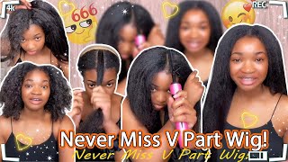 Clip Ins V Part Wig Install! Little Leave Out W/Protective Style Ft.#Ulahair Review