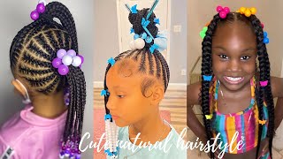 Cute Kids Natural Hairstyles | Back To School Hairstyles Ft Novemberlov3