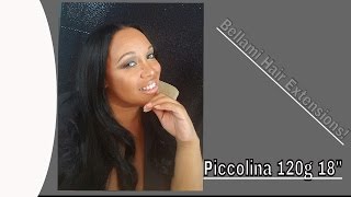 How To Clip In Bellami Hair Extensions Piccolina 120Grams 18" Marlo Keenan