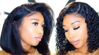 Best Wet & Wavy Bob Wig Ever| Straight Or Curly?| Ft. Xrsbeauty