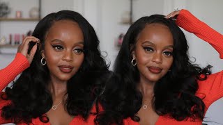 Melt That Lace | Beginner Friendly Wig Install / Natural Yaki Straight Wig Ft. Eayon Hair