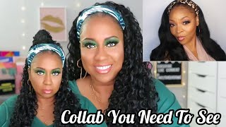 Synthetic Headband Wig Collab W/ Beauti Faht || Feat. Lady Hanne Hair