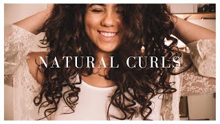My Curly Hair Routine | 2C Curls With Luxy Hair Extensions