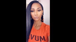Installing My Human Hair Clip-Ins | Amazing Beauty Hair Extensions