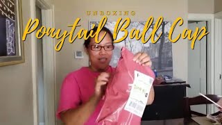 My New Ponytail Ball Cap ( Unboxing )
