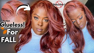 Fall Approved!  Glueless Pre Plucked Wig Install For Beginners || Clean Hairline || Ft Hurelahair