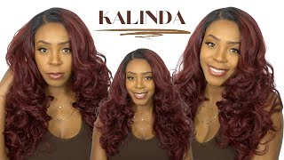 Outre 100% Human Hair Blend 360 Hd Frontal Lace Wig - Kalinda (13X6 Lace Frontal) --/Wigtypes.Com