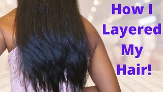 Diy Layered Haircut For Long Hair