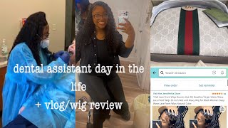 Day In My Life Working As A Dental Assistant|Amazon Wig Review|New Gucci Bag