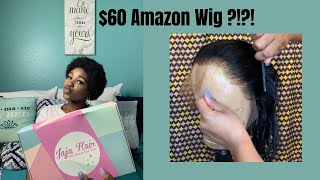 Unboxing And Customizing $60 Amazon Prime Bob Wig !!! Ft. Jaja Hair