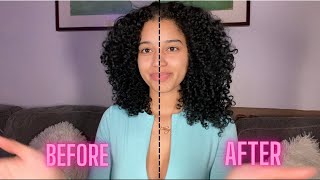 How I Install My Curly Hair Clip-In Extensions