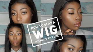 How To Slay A 360 Lace Frontal Wig Without Any Gel | Yeah Wigs