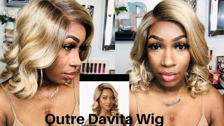 Outre Synthetic Swiss Lace Front Hair Wig - Davita Wig