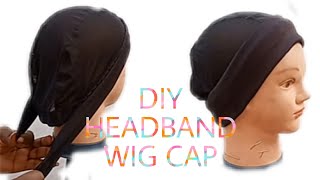 #Diy#Headbandwigcap#Wigcap                 Diy:How To Make Headband Wig Cap / For Wig