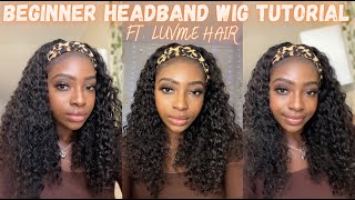 Quick Beginner Headband Wig Tutorial