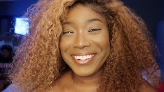 Bleaching A Kinky Curly 360 Lace Wig To Blonde Ft. Omgherhair.Com | Liah St. Hil