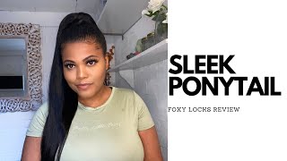 Sleek Ponytail Clip-In // Foxy Locks Honest Review