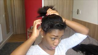 Styling My Knatural Coarse Clip-Ins! (Knappy Hair Extensions) [Closed]