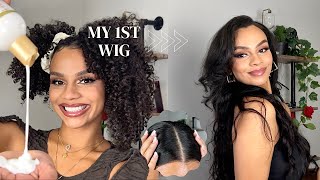Attempting My First Wig ! Julia Hair V-Part
