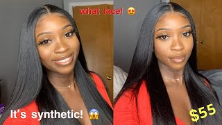 Bomb Synthetic Lace Frontal Wig | Im In Love  Sensational Cloud 9 (Janelle)