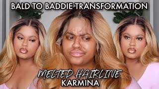 New Under $50! Outre Synthetic Melted Hairline Hd Lace Front Wig - Karmina | Drff2/Brown Sugar