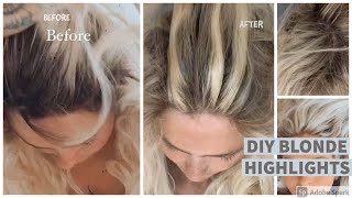 Diy Blonde Highlights Hair Tutorial (With Cap)