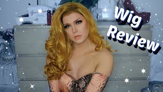 The Best Wig Ive Ever Worn ?!? . .  Synthetic Lacefront Wig Review | Give Head Wigs