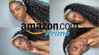 Headband Wig From Amazon Prime Ft. Jaja Hair