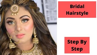 Easy Bridal Hair Tutorial| Kashees Inspired | Easy Step By Step