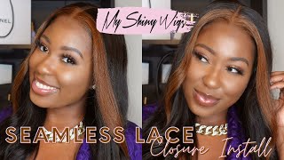 My Ultimate Look In My Shiny Wigs Seamless Lace  | Start To Finish