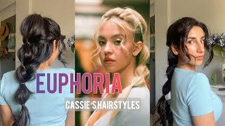 Euphoria Hair Styles Of Cassie Using Nish Hair Extensions | 100% Indian Human Hair