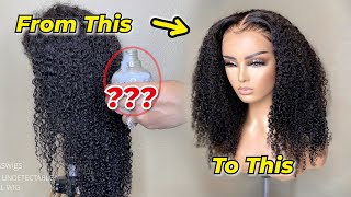 How To Care For Your Afro Curly Hd Lace Wiggun Hair Care Tutorial Seriesgun Luvme Hair