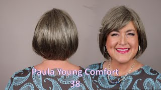 Paula Young Comfort From Heart Of Gold In The Color 38 Which Is A Brownish Gray!!!  Cute Bob!