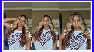 It'S  Outre Arlena 26" Drff Sunkiss Brown | Ft @Outrehairtv