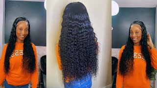 Amazing Loose Deep 13*4 24 Inches Review And Installation Ft Wiggins Hair