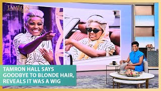 Tamron Hall Says Goodbye To Blonde Hair, Reveals It Was A Wig