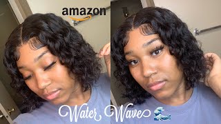 4X4 Water Wave Bob Wig Install  | Amazon | Luvs Biglex