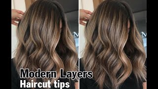 Modern Long Layered Haircut Tutorial | Easy Haircut & Tips | Long Hairstyle
