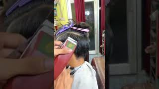Slope Cutting // Two Side Haircut / Fade Haircut / New Trending Haircut#Short #Youtubeshorts #Viral