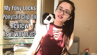 Foxy Locks Ponytail Clip In Review Pros And Cons