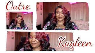 Gotta Love A Reverse Ombre  | Outre Kayleen @Outrehairtv #Outre #Ombre #Lacefront #Redwig #Wigs