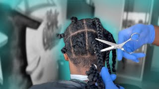 How To Cut And Taper A Fro | Transformation Tutorial