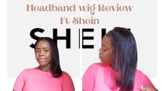 14'' Headband Wig Ft Shein ....... So Easy And Natural Looking