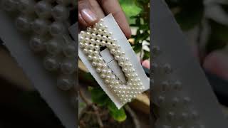 Pearl Hair Clip  For Girls